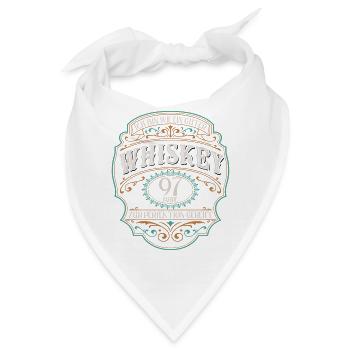 97 Jahre bin guter Whisky Whiskey 97. Geburtstag - Bandana - Weiß - Vorne