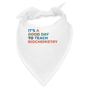 Biochemie Lehrer Unterrichten - Bandana - Weiß - Vorne