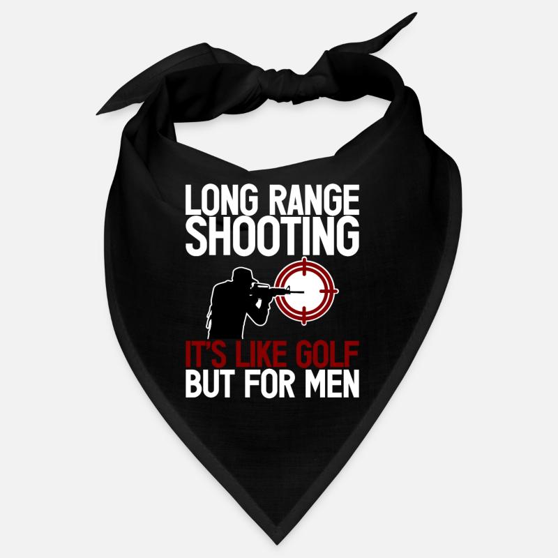 Long Range Shooting, It's Like Golf But For Men 2 Bandana