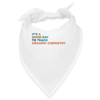 Dozent Für Organische Chemie - Bandana - Weiß - Vorne