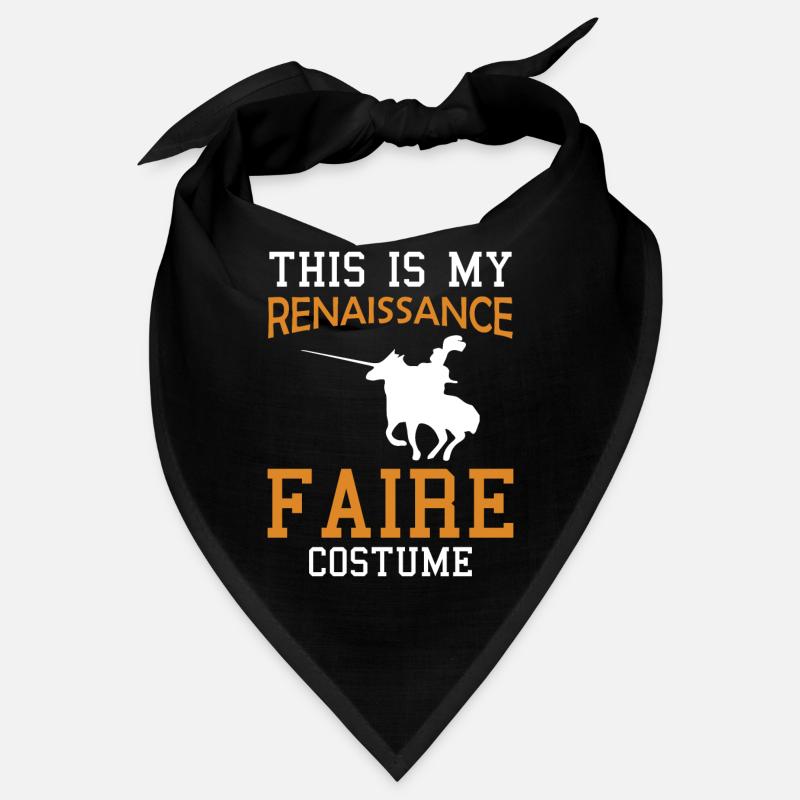 Ren Fair Saying Slogan This Is My Renaissance Fair Bandana