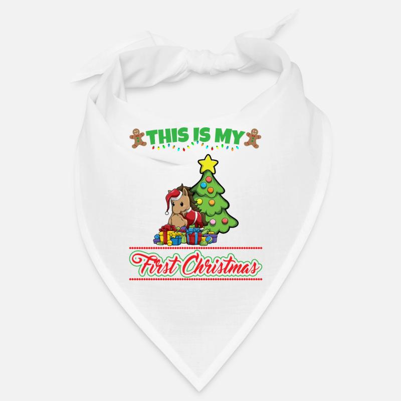 C’est mon premier Noël Noël un an X-Mas Bandana