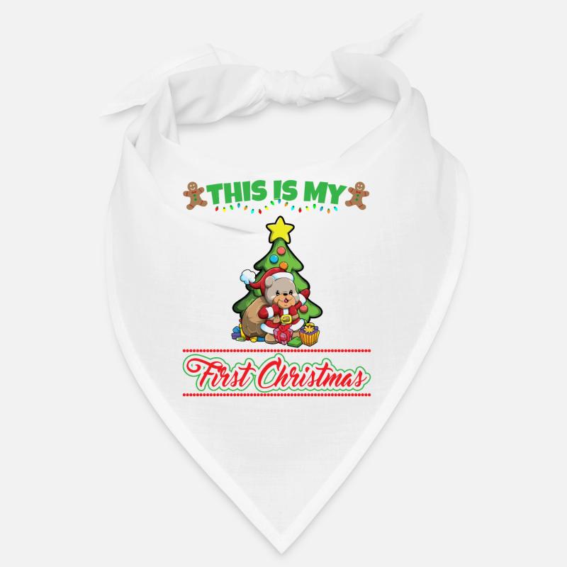C’est mon premier Noël Noël un an X-Mas Bandana