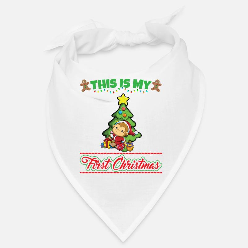 C’est mon premier Noël Noël un an X-Mas Bandana