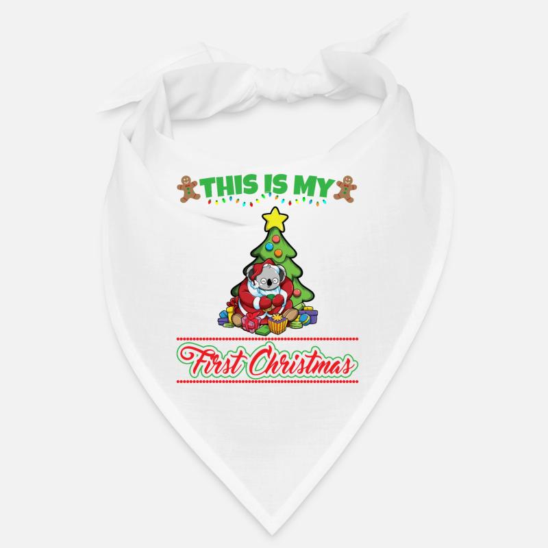 C’est mon premier Noël Noël un an X-Mas Bandana