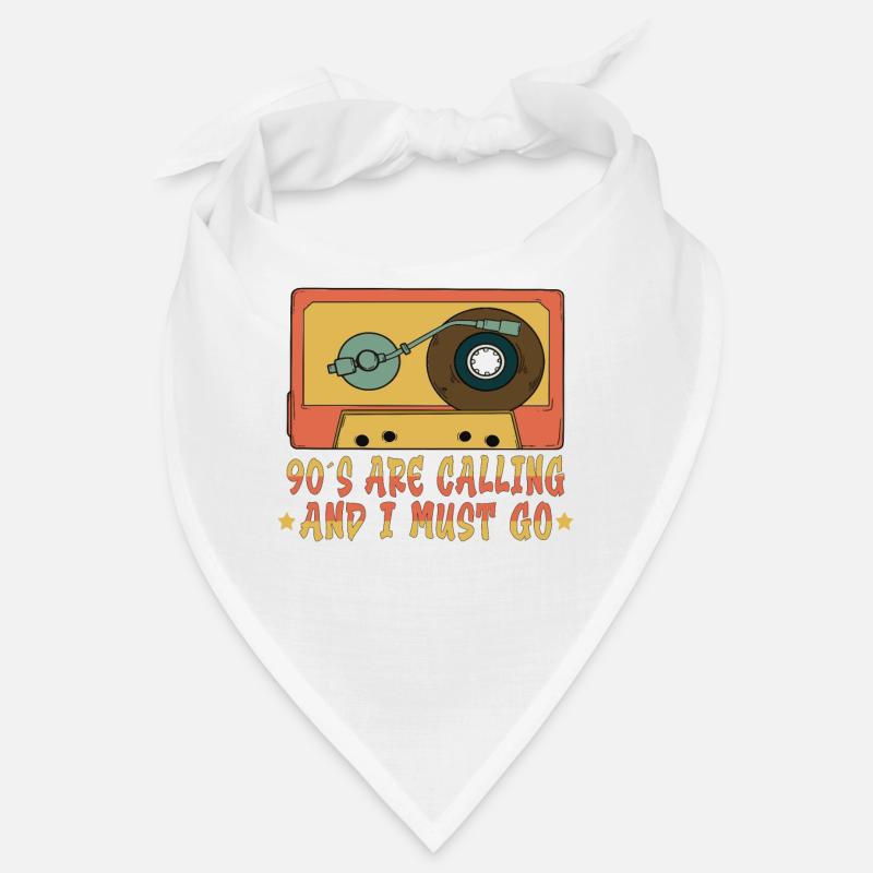 Cassette Type Vintage Cassette Retro Cassette Love Bandana