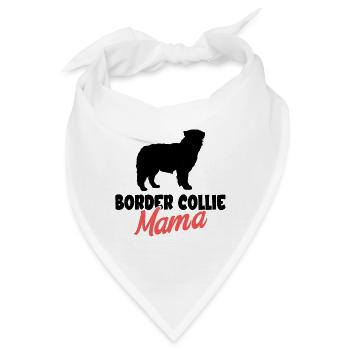 Border Collie - Bandana - Weiß - Vorne