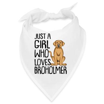 Broholmer - Bandana - Weiß - Vorne
