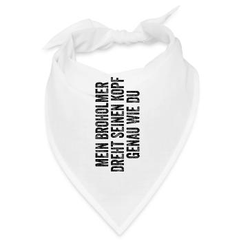 Broholmer - Bandana - Weiß - Vorne