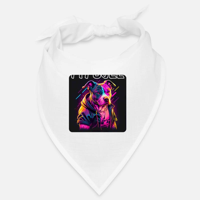 Style graffiti - Cool Pitbull 2 Bandana