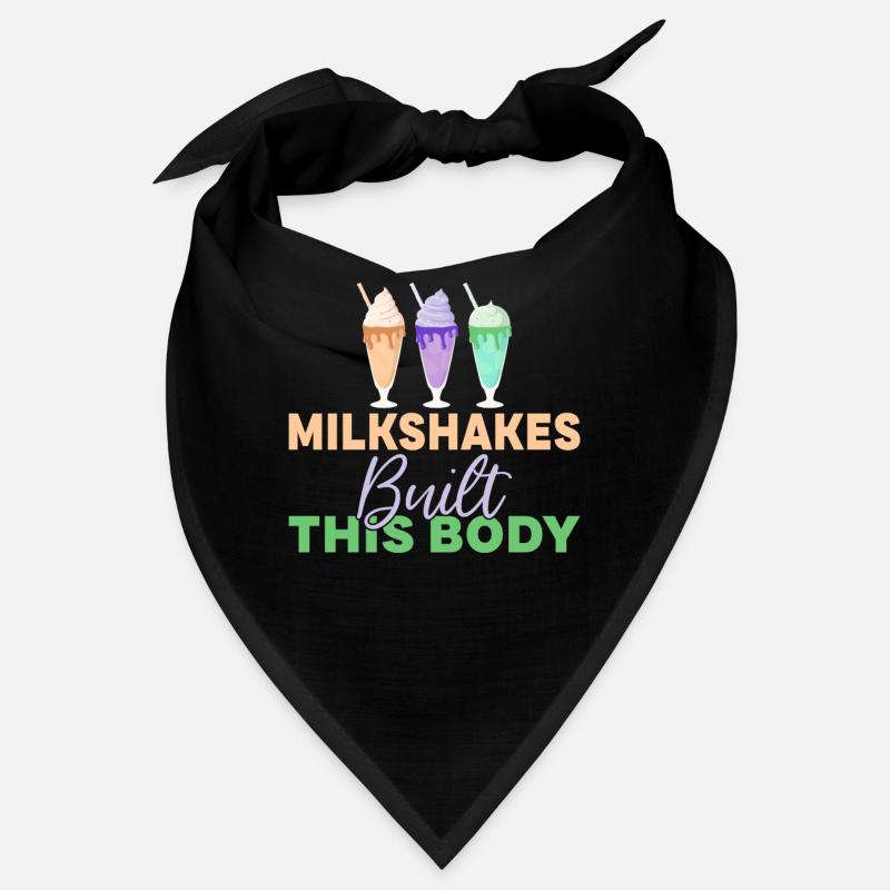 Ich liebe Milchshakes Milchshake Geschenk Bandana