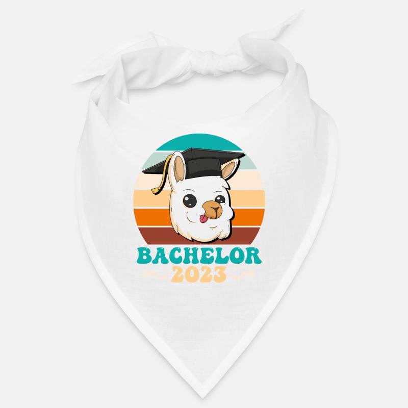 Student Bachelor 2023 Alpaca Bachelor's Degree Bandana