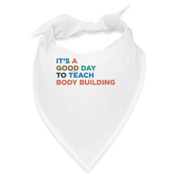 Lehren Sie Body Building Coach - Bandana - Weiß - Vorne