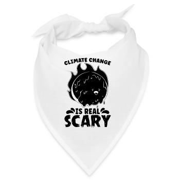 Climate Change Is Real Science Climate Activist - Bandana - Weiß - Vorne