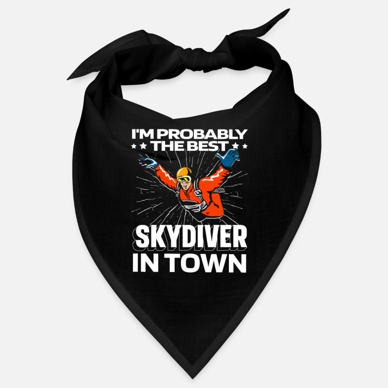 Skydiving Skydiving Funny Bandana