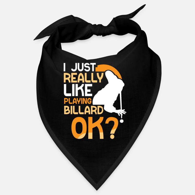Ich Spiele Einfach Gerne Billard Ok Pool Billiard Bandana