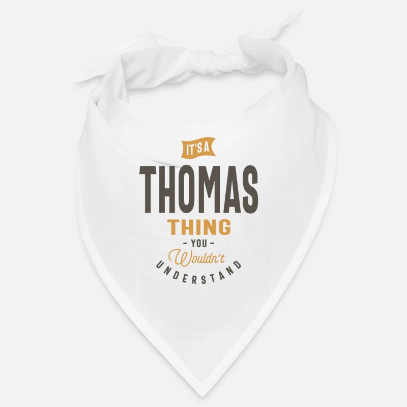 It's a Thomas Thing Personalized Name Bandana