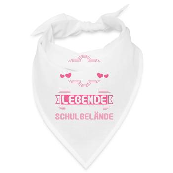 Eine Legende verlässt das Gelände Realschule 2023 - Bandana - Weiß - Vorne