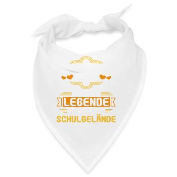 Eine Legende verlässt das Gelände Realschule 2023 - Bandana - Weiß - Vorne