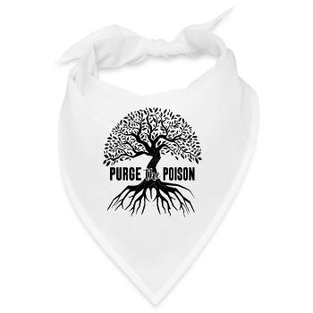 Purge The Poison Activism Global Warming Advocate - Bandana - Weiß - Vorne