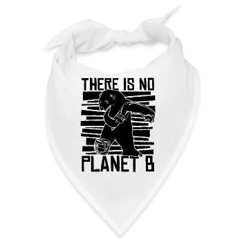 There Is No Planet Science Global Warming Advocate - Bandana - Weiß - Vorne