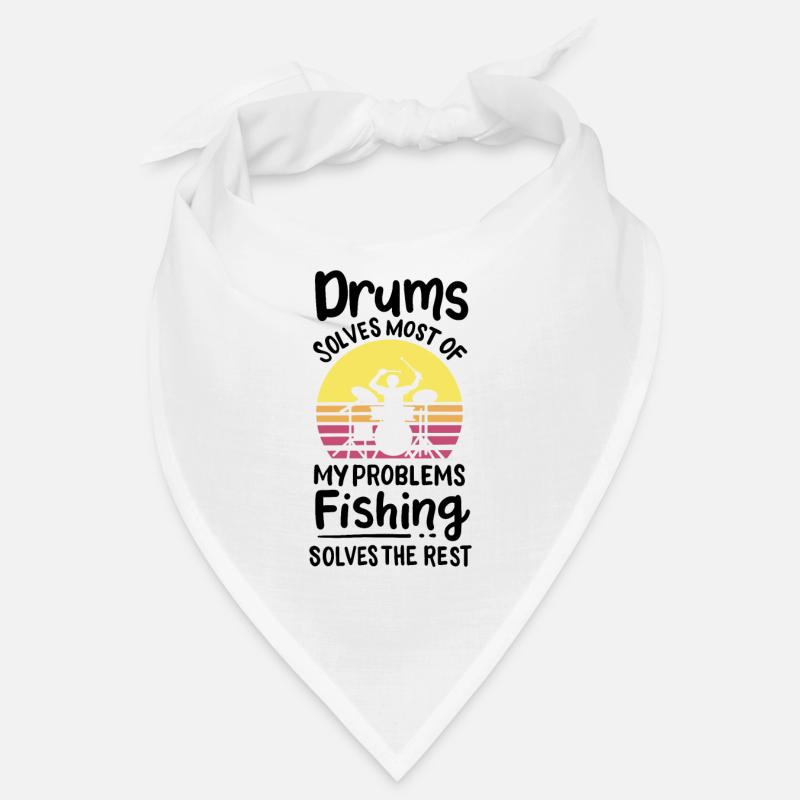 Drummer Quote Drums Bandana