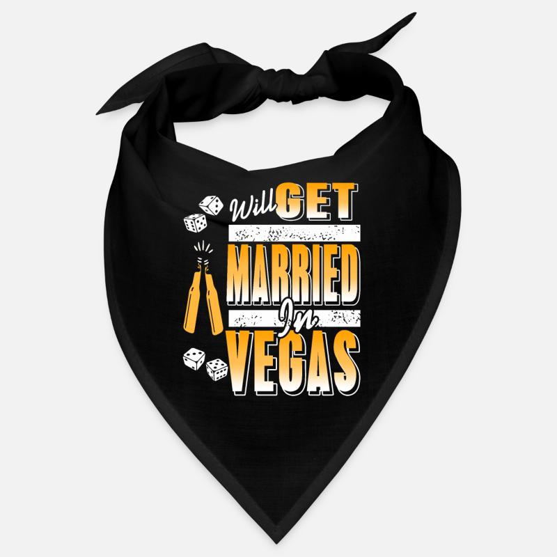 Retro se mariera à Vegas EVJF Bandana