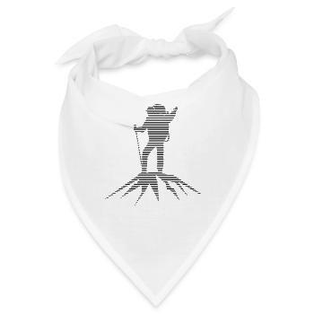 Bergsteigen - Bandana - Weiß - Vorne