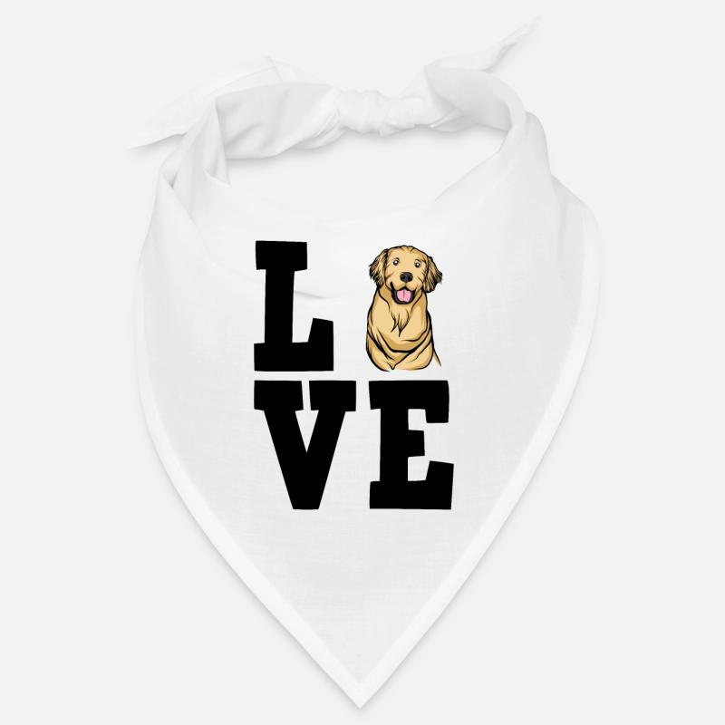 Golden Retriever Bandana