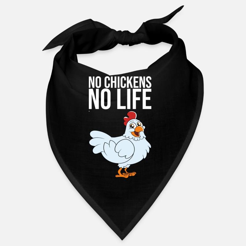 Pas de poulets Pas de vie Bandana