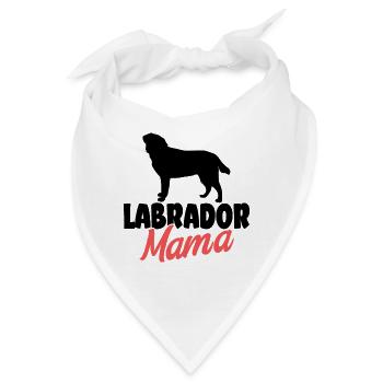 Labrador - Bandana - Weiß - Vorne
