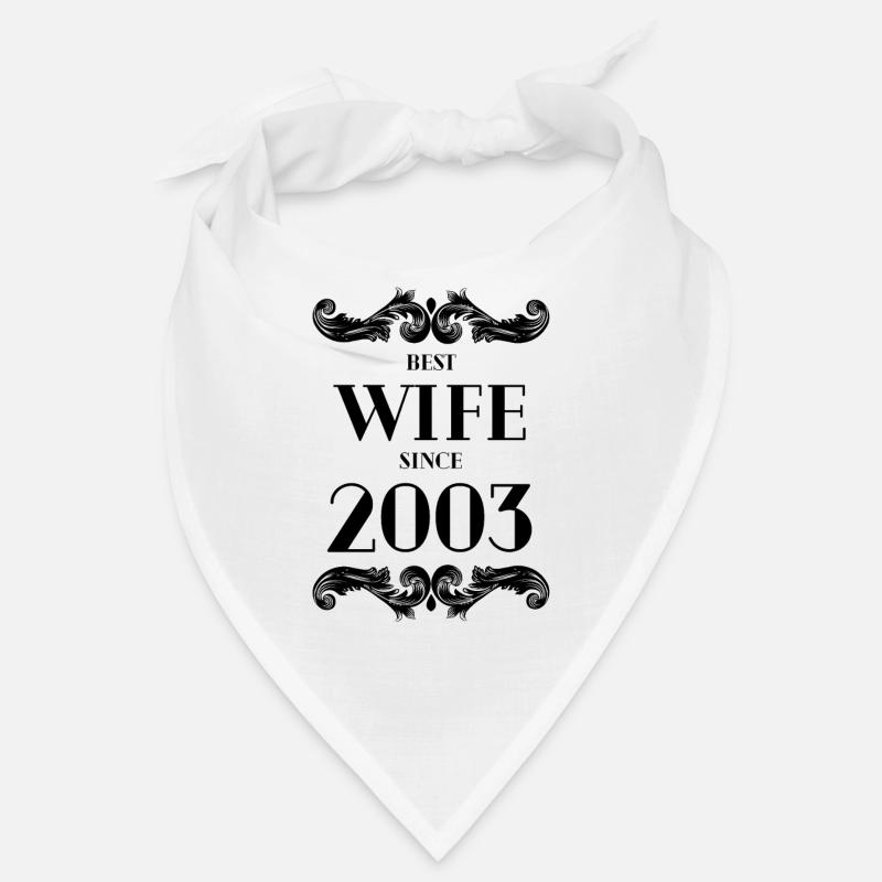 Beste Ehefrau seit 2003 Hochzeit Bandana