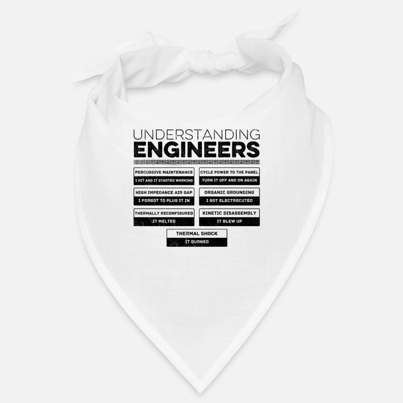 Comprendre les ingénieurs - Cool Sarcastic Engineer Bandana