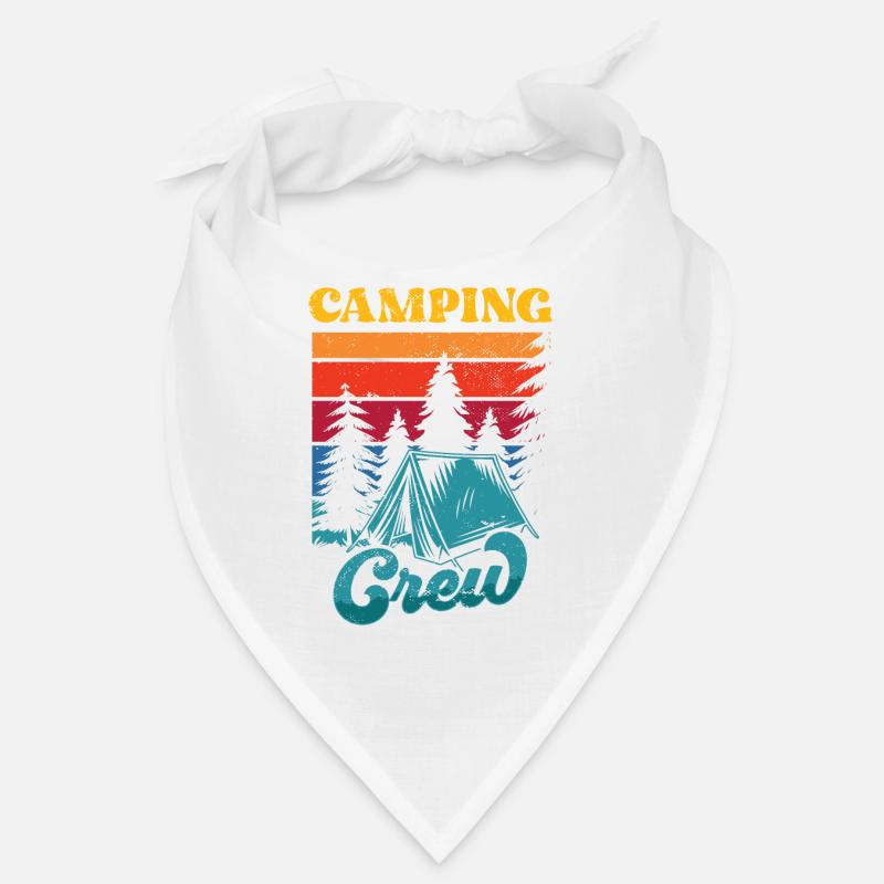 Camping Team Camp Campen Camper Campingplatz Bandana