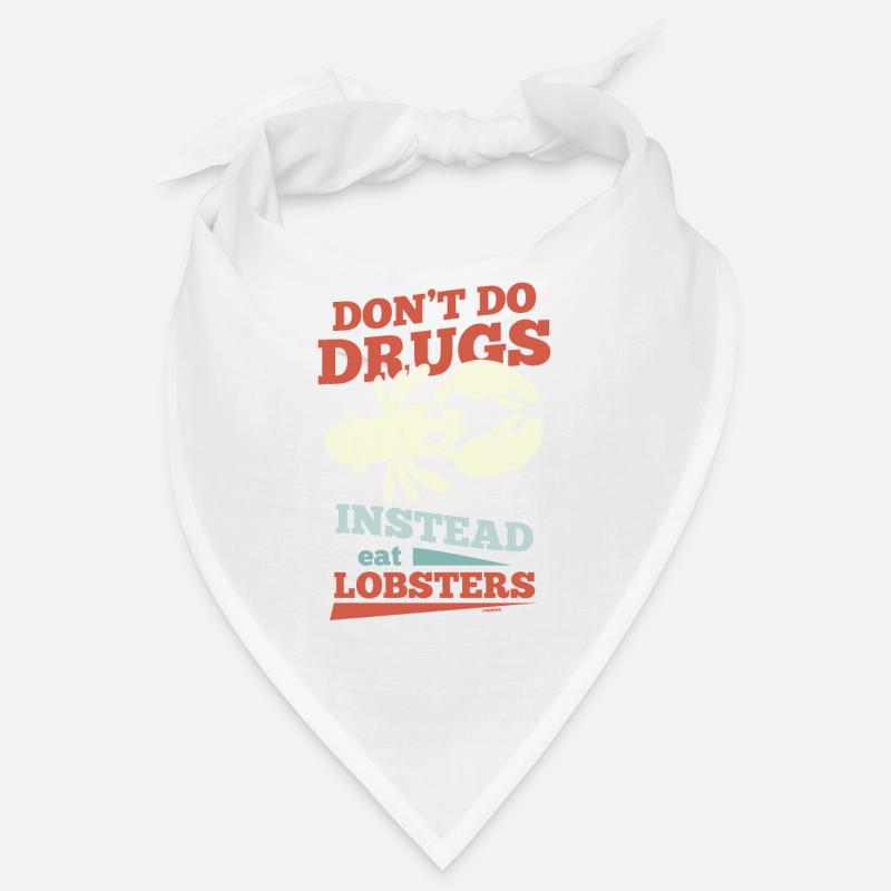 Hummer Languste Lobster Koch Geschenk Bandana