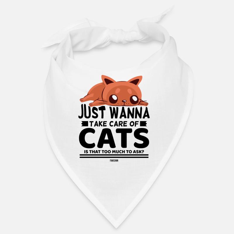 lustiges Katzen Design Bandana