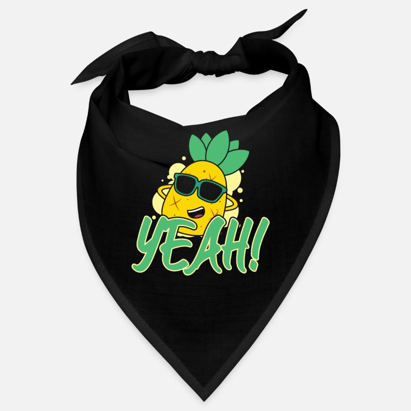 Yeah Relaxed Chill Pineapple Bandana