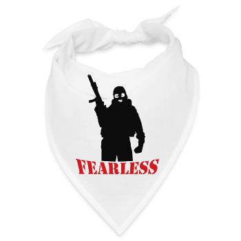 fearless - Bandana - Weiß - Vorne
