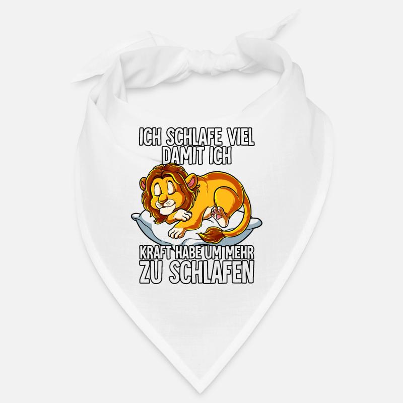 Ich Schlafe Löwe Bandana