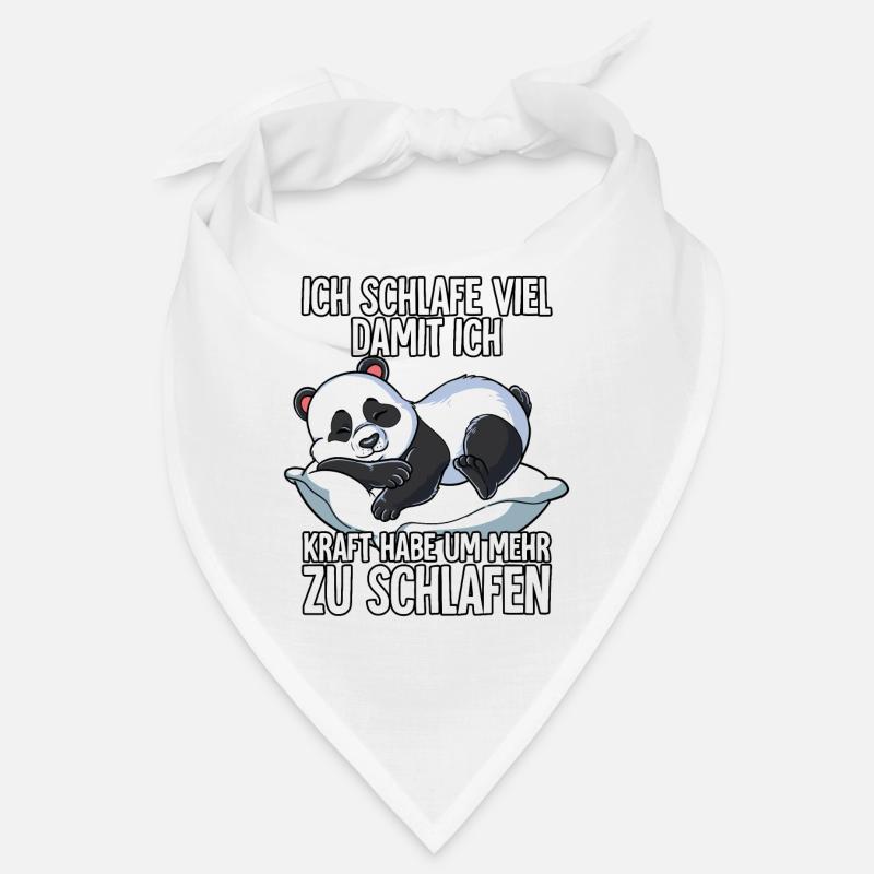 Ich Schlafe Panda Bandana