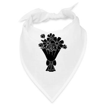 Florist Blumenstrauß - Bandana - Weiß - Vorne
