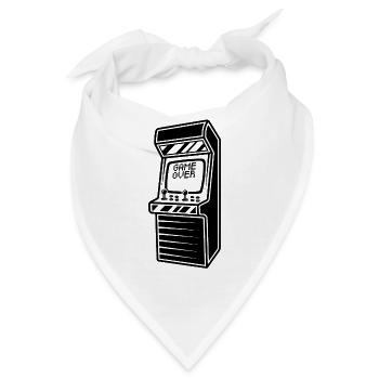 Arcade-Spiele Gamer - Bandana - Weiß - Vorne