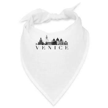 Venedig - Bandana - Weiß - Vorne