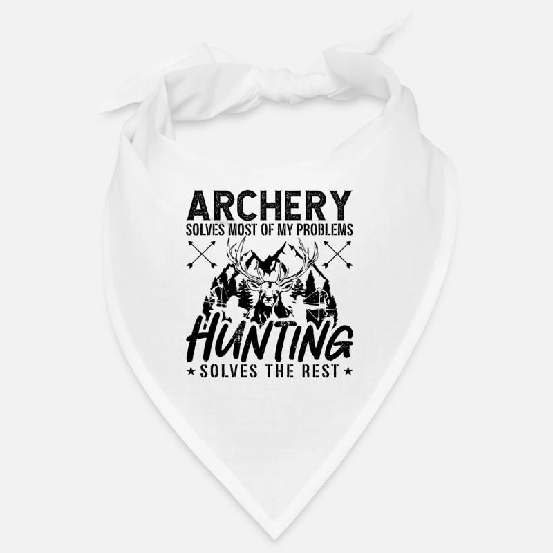 Archery Solves Most Of Bowhunting Target Bowhunter Bandana
