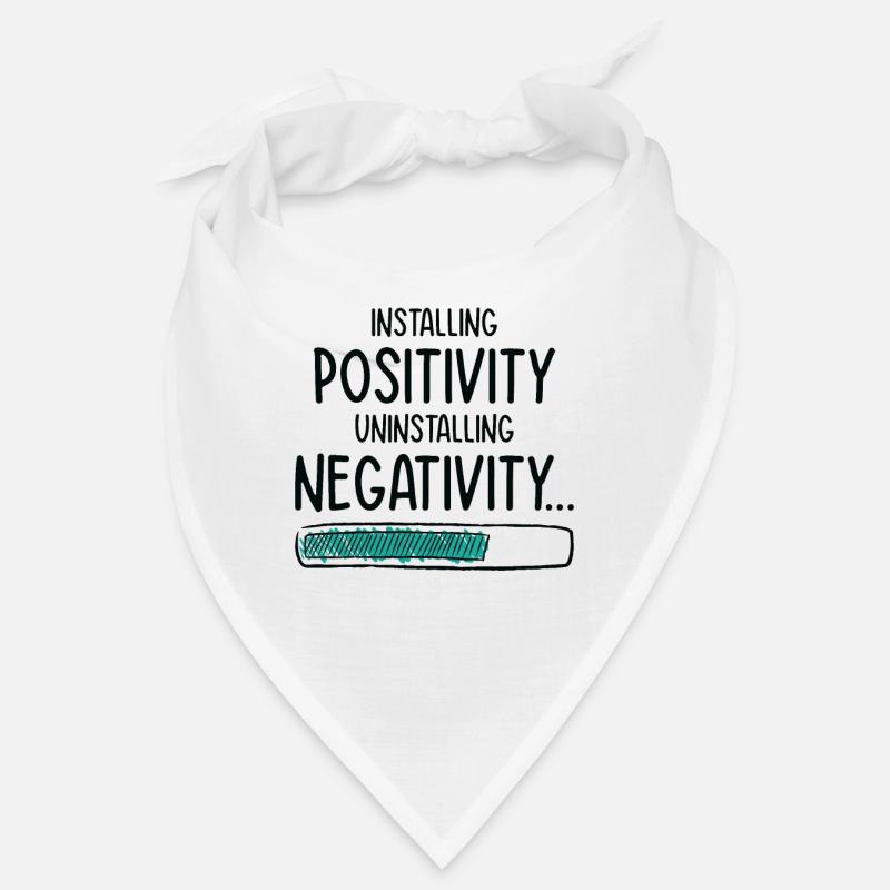 Installing Optimistic People Happiness Positive Bandana