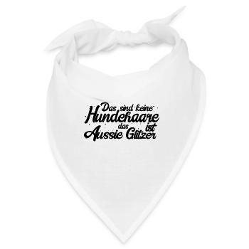 Australian Shepherd - Bandana - Weiß - Vorne