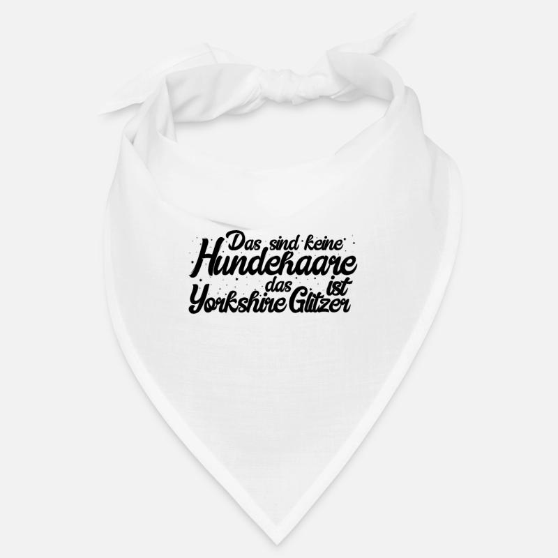 Yorkshire Terrier - Bandana - Weiß