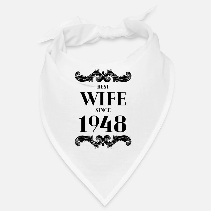 Beste Ehefrau seit 1948 Hochzeit Bandana