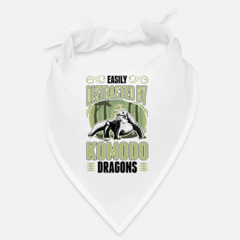 Easily distracted by Komodo Dragons Waran Bandana