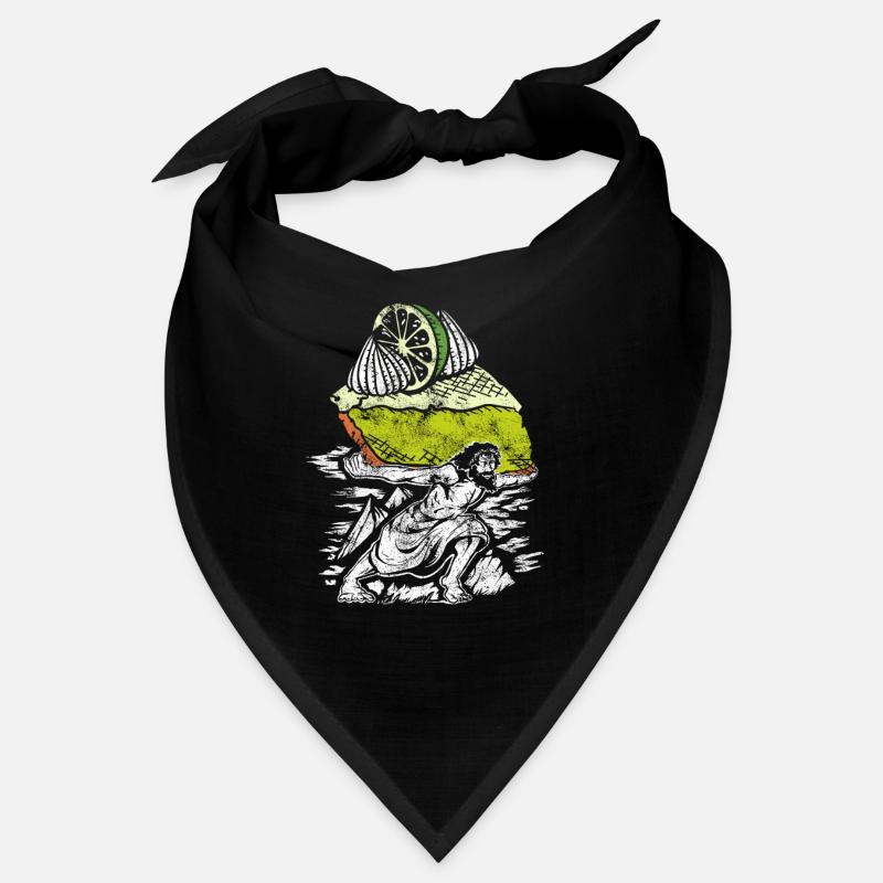 Drôle de conception de gâteau au citron Bandana